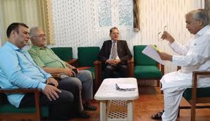 EPG delegation meet Tarigami, discuss environmental issues