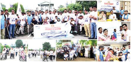 KU holds special marathon for differently-abled students