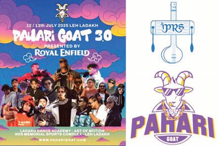 IPRS expands outreach to Leh-Ladakh, Champions Regional Creators at Pahari Goat Fest 3.0