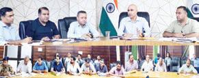 DC Kishtwar reviews progress of IEC campaign against drugs