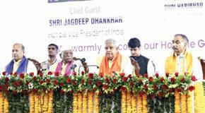 Coaching institution culture hindering realization of NEP goals, says VP Dhankhar