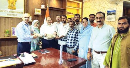 Organic Cluster Rahthal- Kishtwar achieves bumper production