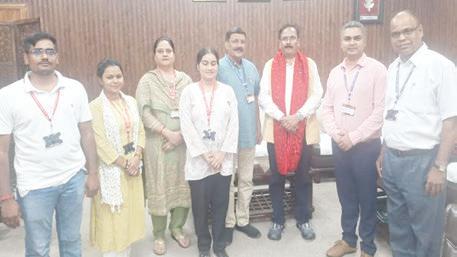 VC, CUJ honored on the occasion of Vyas Puja
