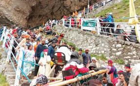 Amarnath Yatra set to cross 3 lakh mark tomorrow
