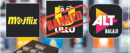 25 OTT platforms banned for streaming obscene content