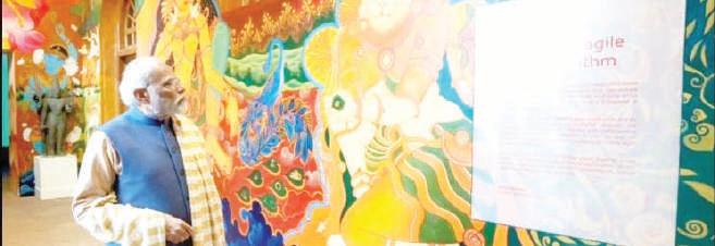 Work hard to make Bharat Aatmanirbhar: PM Modi