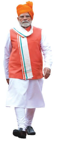 PM Modi hoists tri-color at Red Fort, delivers 103-minute speech