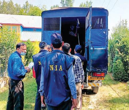 NIA raids 22 locations across five states, J&K in terror conspiracy case