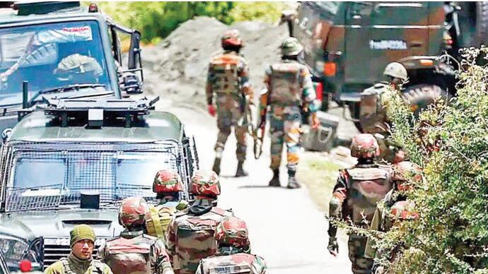Kulgam encounter: Pakistani among two terrorists, 2 soldiers killed