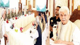 LG chairs UHQ meeting to review security in J&K