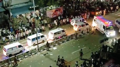 Stampede at TVK chief Vijay's rally in Karur: 31 dead, 58 injured