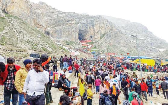 Amarnath Shrine sees 100x jump in cash donations post-Covid: RTI