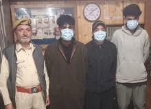 Police book group of 20 miscreants for harassing tourists, visitors