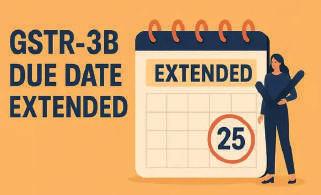 Govt extends deadline for filing GSTR-3B Return till Oct 25