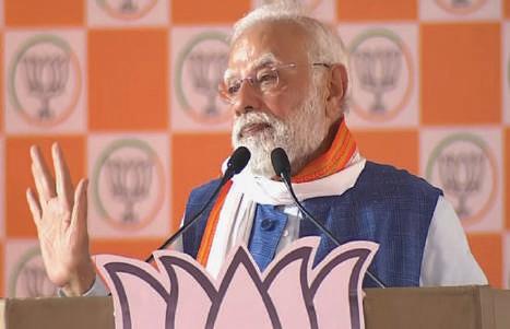 RJD forced Congress to name its leader Bihar CM face by placing 'Katta' on head: PM Modi