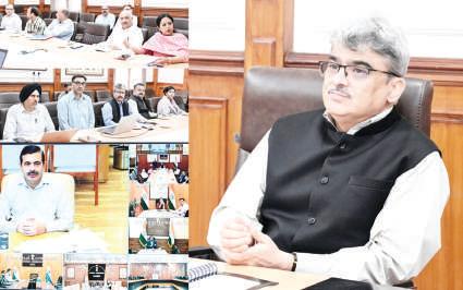CS reviews progress on key NHLML Infra projects in J&K