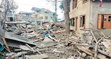House of Terrorist involved in Delhi blast demolished