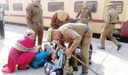 Vigil intensified around railway stations, markets, highways