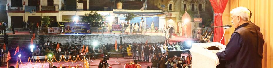 Sacrifices of our protectors laid foundation of ‘Atamnirbhar’ J&K: Sinha