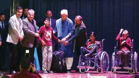 Serving Divyangjan citizens brings ‘punyas’: LG Sinha