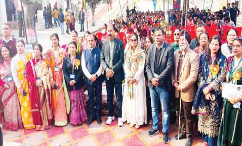 MLA Rajeev graces Annual Day at GGHS Sarore