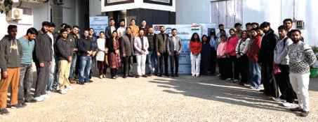 YCET conducts industrial visit to RVS iGLOBAL Jammu