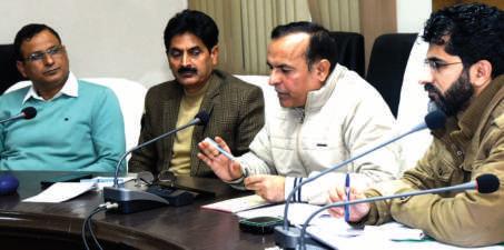 Dir Agri reviews progress under departmental schemes