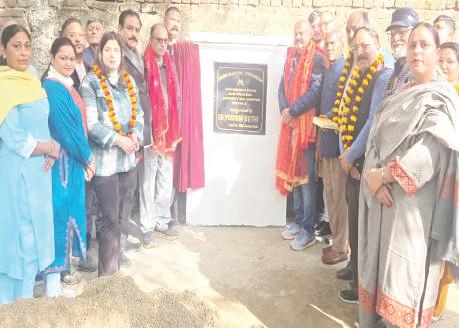 Yudhvir inaugurates upgradation work