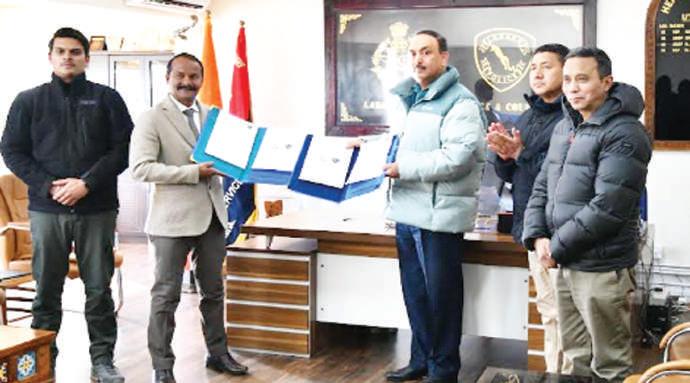 RRU, Ladakh Police sign MoU to boost smart policing