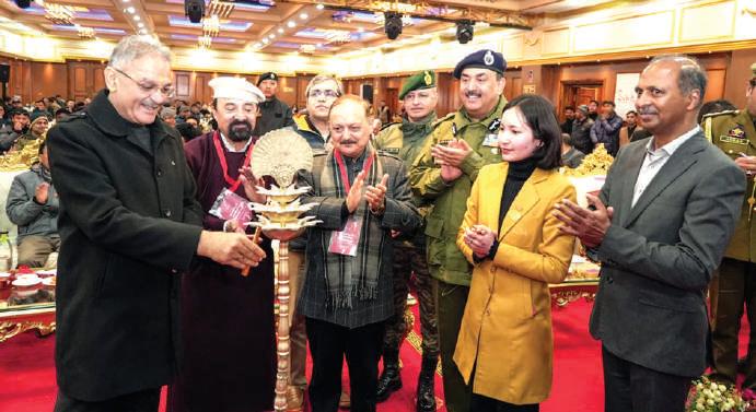 LG Kavinder unveils ‘Destination Ladakh’ Logo