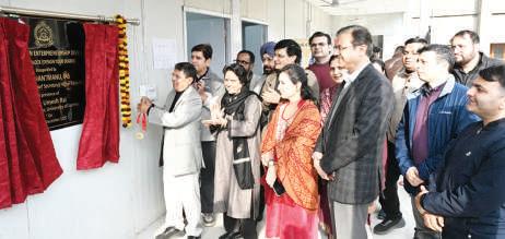 JU inaugurates Academic Block for DYD Prog