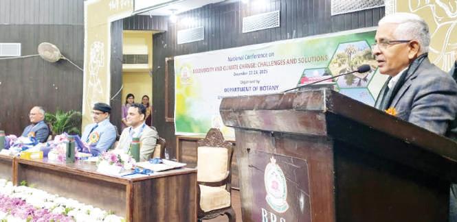 Conference on Biodiversity and Climate Change inaugurated at JU