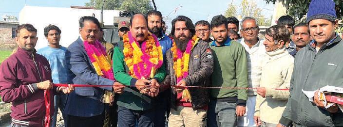 Rajeev inaugurates development works