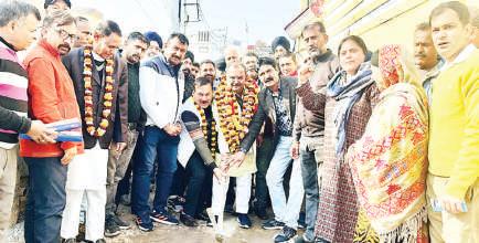 Randhawa kick-starts lane & drain work