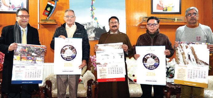 Kavinder releases Lok Niwas Annual Calendar