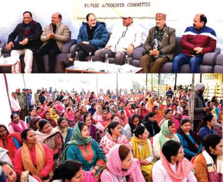 PAC conducts on-spot inspection of SHGs run by Lakhpati Didis