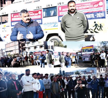Road Safety Awareness Campaign held at Rajouri