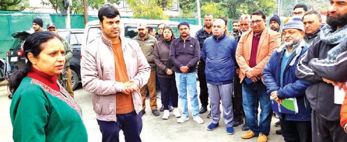 Mandeep leads sanitation drive in Jammu