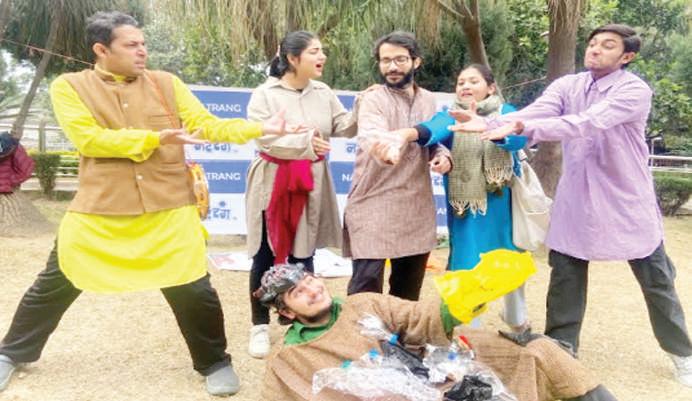 Natrang stages ‘Swachh Gram’