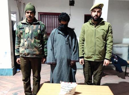 Drug peddler arrested; contraband recovered