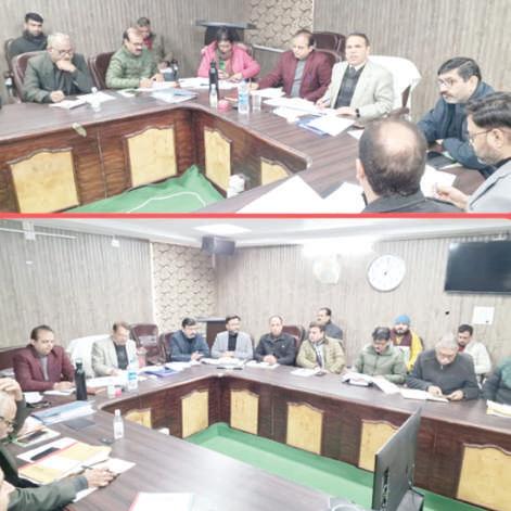 Dir Horticulture reviews progress of schemes