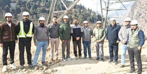 CVPPL starts stringing works of transmission line