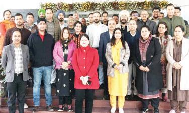Workshop organized for Registrars, Sub-Registrars of Jammu Province