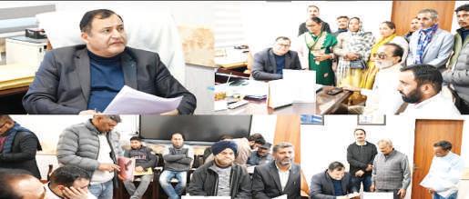 Javid assesses development issues, assures time bound action
