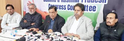 Congress seeks early restoration of full statehood to J&K