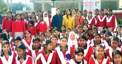 BBBP awareness camp inspires girls at GMS Channi Himmat
