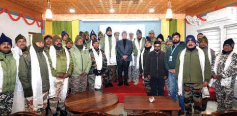 77th R-Day celebrated at IMHS, Gujjar Nagar