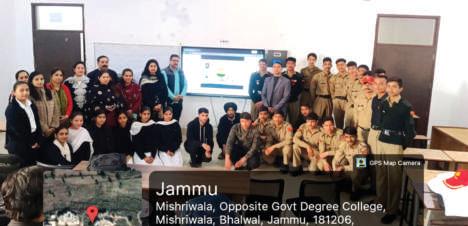 Road safety awareness session organized