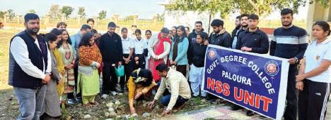 Plantation drive held at GDC Paloura