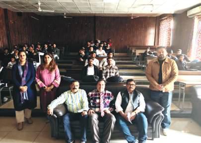 Career Guidance Lecture held at GDC Paloura